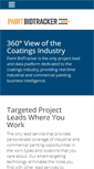 Mobile Screenshot of paintbidtracker.com